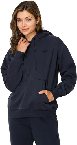 Vista 33 de Cali1850 Cloud Nine - Sudadera con capucha de forro polar para mujer, ajuste relajado, capucha de doble capa, puños y dobladillo acanalados