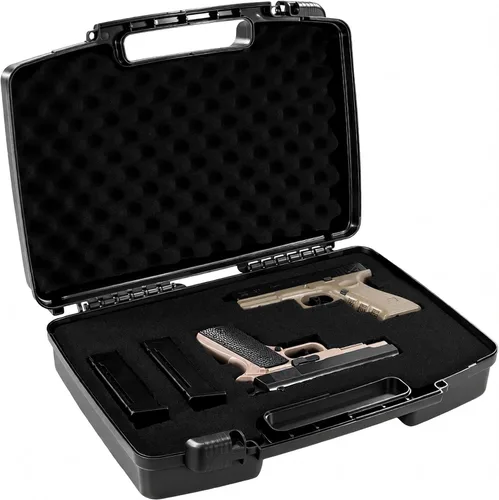 Vista 8 de Funda rígida portátil de 12.2 x 9.85 x 3.77 pulgadas con espuma en dados personalizable, protege equipos, electrónica, herramientas, micrófonos