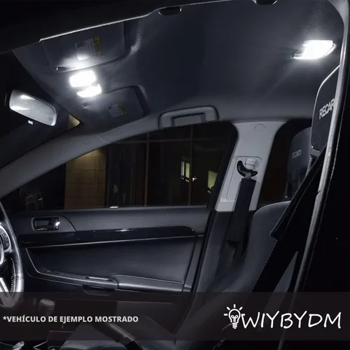 Vista 6 de Kit de bombillas LED para interiores para Hyundai Santa Fe 2013 2014 2015 2016 2017 2018 2019 2020 mapa, cúpula, espejo de tocador, cajuela, placa