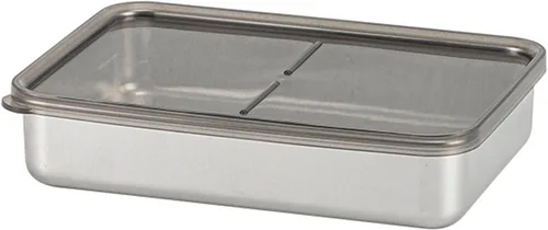 Vista 10 de Recipiente de tocino para refrigerador, 1000ML/2000ML/800ML/400ML Crisper Box 304 Recipientes herméticos de almacenamiento de carne con tapas