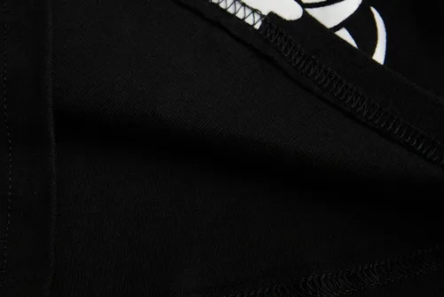 Vista 7 de Pijamas de Halloween para niños y niñas, pijamas de esqueleto que brillan en la oscuridad, pijamas de calabaza para niños, ropa de dormir 100%