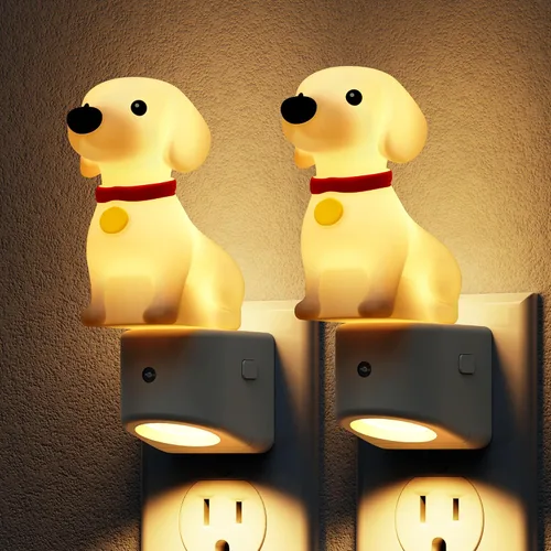 Vista 24 de L LOHAS LED Luz nocturna enchufable para niños, lindo pato, cambio