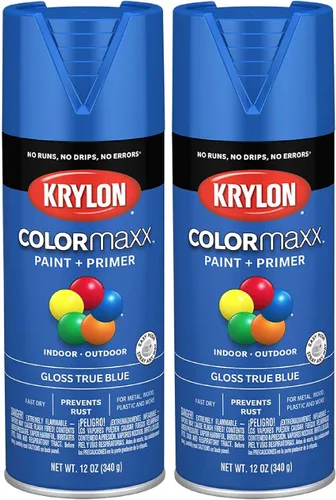 Vista 49 de Krylon K05554007 COLORmaxx Pintura en aerosol y base para uso en interiores y exteriores, color almendra satinada, 12 onzas (paquete de 1)