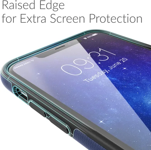 Vista 7 de Crave Funda para iPhone 11 Pro Max, funda de protección dual para iPhone 11 Pro Max, color azul marino