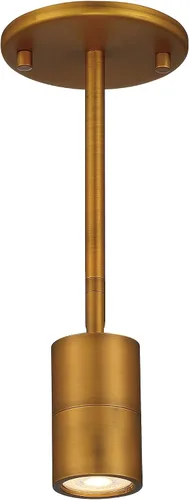 Vista 2 de Foco de pared o techo LED Cafe 1 Light - Bronce