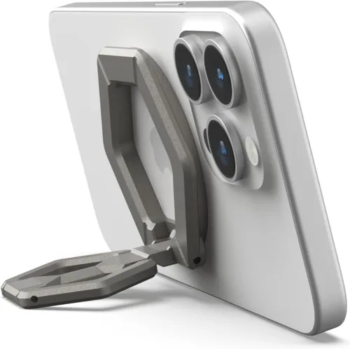 Vista 8 de UAG Soporte magnético para anillo de teléfono, compatible con MagSafe Agarre de anillo de dedo de metal, rotación 360, soporte ajustable, sujeción