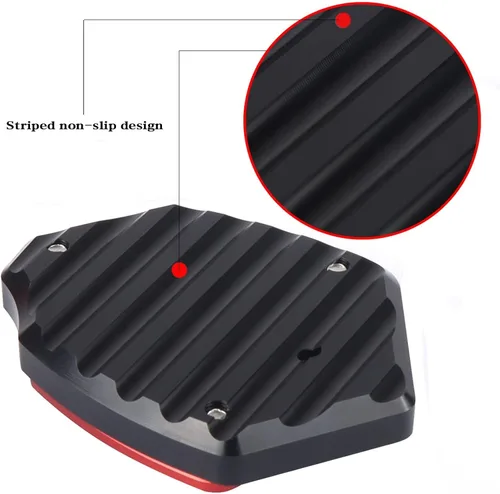 Vista 3 de Soporte lateral para moto Kawasaki para Versys 650 para Vulcan 650 S 2010 2021 (color : A titanio)