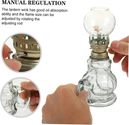 Vista 7 de Lámpara de queroseno Lámpara de aceite moderna Lámpara de aceite de queroseno Lámpara de boda Lámpara de queroseno Lámpara de queroseno Lámpara