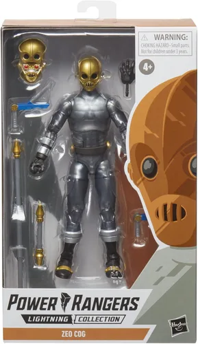 Vista 2 de Power Rangers Lightning Collection Zeo Cog - Figura de acción coleccionable de 6 pulgadas con accesorios