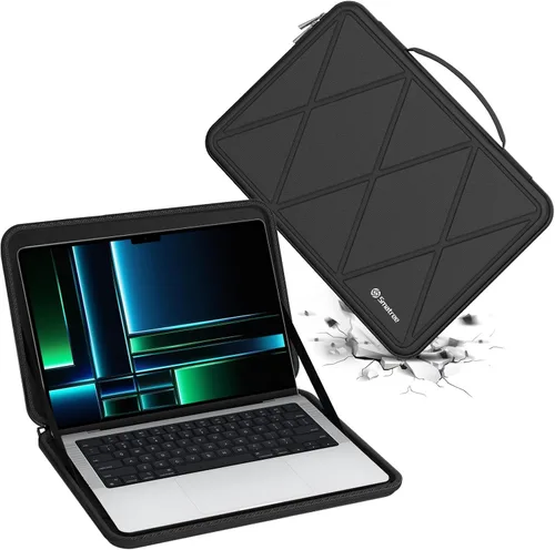 Vista 12 de Smatree Funda Protectora de EVA Rígida Compatible para MacBook Pro de Apple de 15.4 pulgadas 2019/2018/2017/2016, para MacBook Pro A1990/A1707