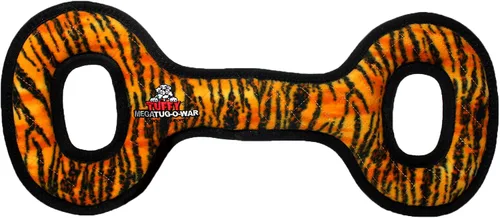 Vista 26 de TUFFY® Paquete de 2 juguetes de peluche ultra duraderos para perros Bone 2 eslabones de cadena de hueso azul