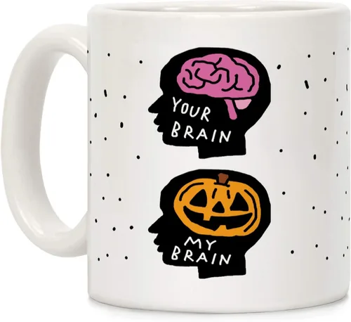 Vista 167 de LookHUMAN Tazas de Halloween Taza de café de Halloween - Tazas de café para decoración ideales para amantes y entusiastas de la decoración - Taza