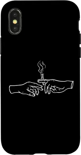 Vista 5 de Funda de regalo para iPhone 16 Pass The Joint Weed Smoker Hand Stoner Marihuana