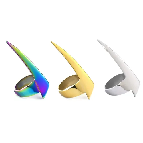Vista 30 de Anillos Profesionales para Seccionar Cabello - Herramientas de Trenzado de Acero Inoxidable para Rastas, Pelucas, Rizado, Tejido, Balayage e
