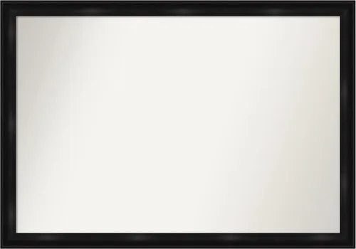 Vista 416 de Amanti Art Espejo personalizado, gran espejo de baño estrecho, espejo de pared o espejo de tocador de baño sobre el fregadero (24 x 24 pulgadas)