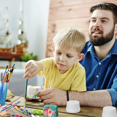 Vista 3 de Paquete de 3 carillones de viento DIY - Artes y manualidades para niños y niñas de 8 a 12 años, 4 a 8, 6 a 8, 5 a 7, 3 a 5 años, para construir