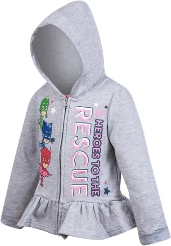 Vista 8 de PJ Masks - Conjunto de sudadera con capucha camiseta y pantalones de chándal para niñas