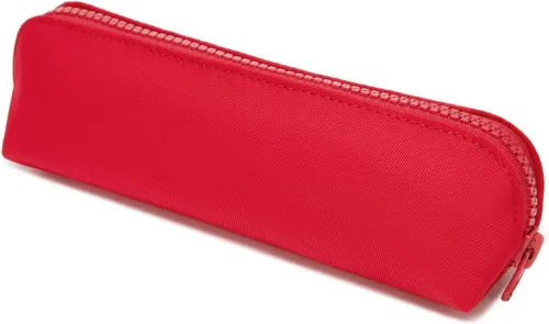 Vista 10 de Estuche para lápices de lona de algodón y bolsa de lápices multifuncional simple con cremallera Almacenamiento portátil (beige)