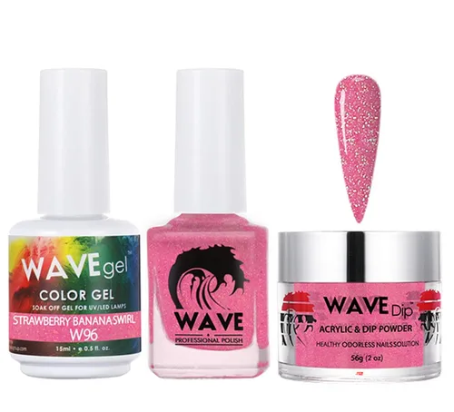 Vista 188 de WAVEGEL - Juego de gel de remojo, laca de uñas y polvo acrílico a juego - Colección Simplicity - #P109 Blizzard
