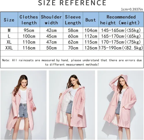 Vista 2 de Impermeable para mujer ligera transpirable impermeable con capucha para senderismo impermeable color morado talla M