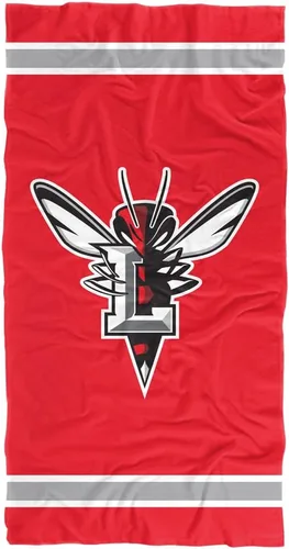 Vista 176 de LOGOVISION Manta Abilene Christian University, 30 x 60 pulgadas, logotipo primario CottonFront/PolyBackBeachTowel