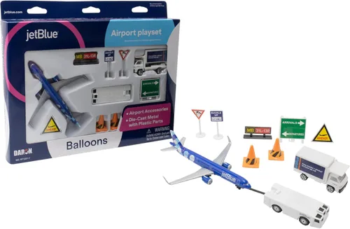 Vista 10 de Daron Southwest Airlines Airport Playset de juguete fundido a presión a