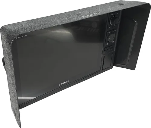 Vista 4 de BerleyPro Garmin - Visera buscadora de peces, cubierta solar y reducción de deslumbramiento, se adapta a Echomap UHD/UHD2/Ultra, GPSMAP, Striker