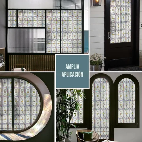 Vista 6 de ADD.HERES Película de privacidad para ventana, película 3D para ventana 2-Un millón de sueños