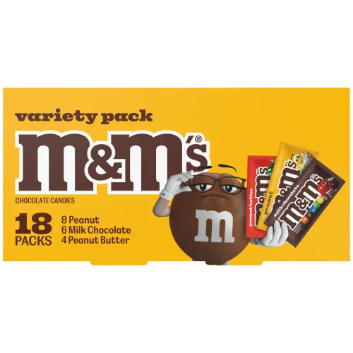 Vista 4 de Paquete de M&M's variados.