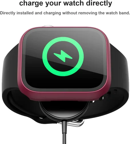 Vista 5 de Paquete de 14 fundas para Apple Watch Series 3 2 1 de 38 mm con protector de pantalla de vidrio templado, funda protectora totalmente rígida