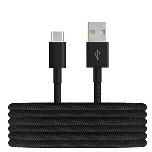 Vista 11 de [Paquete de 2 unidades de 1 m Certificado MFi] Cable USB C tejido CarPlay para cargador Apple iPhone 17 Pro Max, cable USB A a USB-C duradero