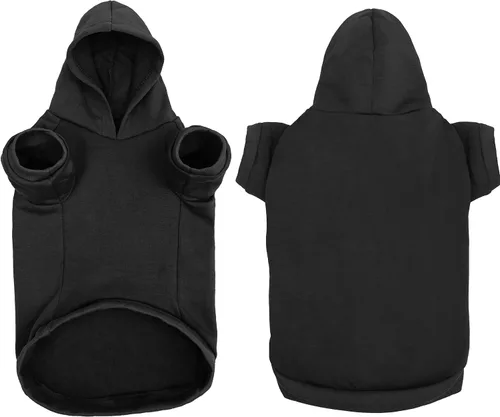 Vista 4 de Sudadera Personalizada con Capucha para Perro, Sudadera con Capucha Personalizada para Mascotas, Texto/Imagen, Perros Pequeños/Medianos/Grandes