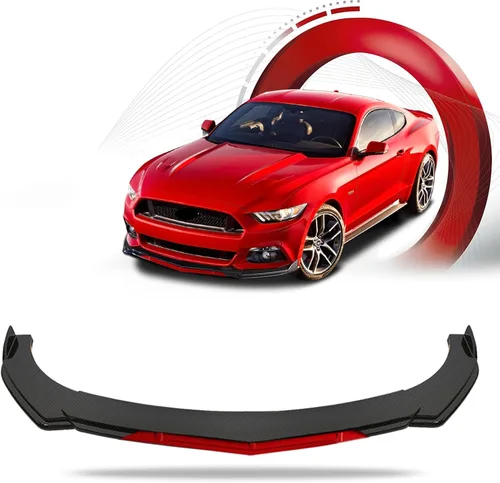Vista 11 de DREAMIZER Kit de cuerpo protector de labio delantero universal para Jetta Kona Sonata Optima Elantra Mazda 3 5 Mustang Camaro RAV4 - Fibra