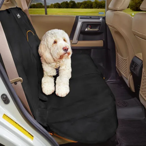 Vista 8 de Kurgo Rover - Funda para asiento de banco, color negro, 55 pulgadas