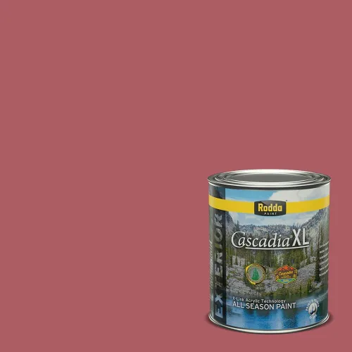 Vista 154 de Rodda Paint CASCADIA XL - Pintura satinada e imprimación para exteriores en uno, cuarto de galón, pastel en polvo
