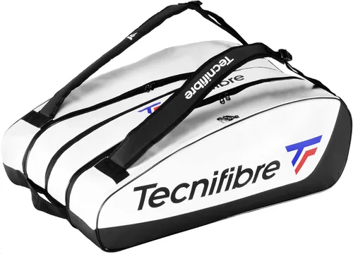 Vista 8 de Tecnifibre Tour Endurance Serie de bolsas de tenis/squash (RS, BLANCO, MARINO) - La mejor bolsa impermeable y resistente a los rayos UV Azul marino