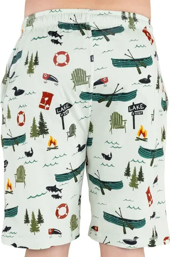 Vista 91 de Lazy One - Pantalones cortos de pijama para hombre, ropa de dormir