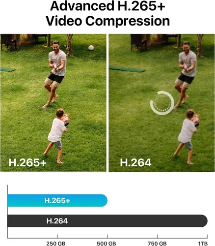 Vista 7 de ZOSI Sistema de cámara de seguridad para el hogar de 8 canales para exteriores, 5MP-Lite de 8 canales H.265+ CCTV DVR y 8 cámaras de vigilancia