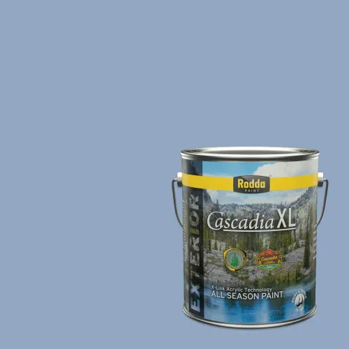 Vista 58 de Rodda Paint CASCADIA XL Pintura e imprimación satinada exterior en uno, cuarto de galón, Acapulco Dive