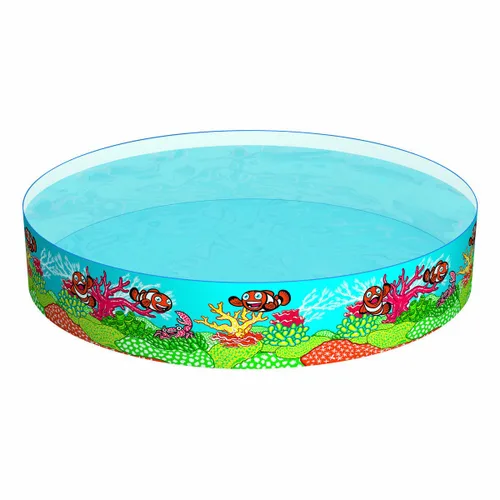 Vista 7 de Bestway Piscina Rigida Infantil PVC Marina 183x38 cm +2 Años Jardin 55030