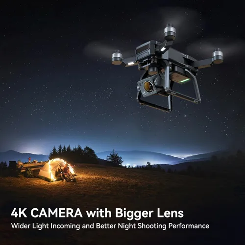 Vista 5 de Bwine F7GB2 Pro Drones con cámara para adultos 4K con 75 minutos + F7MINI 8K Photo Drones con cámara para adultos 4K Video Quadcopter de menos