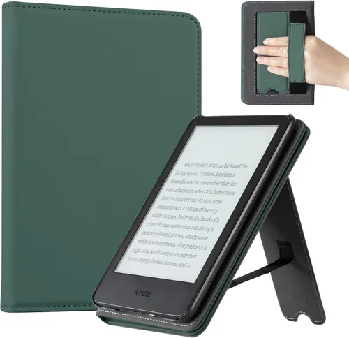 Vista 11 de CoBak Funda para todos los nuevos E-Reader de 6 pulgadas 2024 y 2022 (11 generación), funda inteligente de piel sintética, apagado y encendido