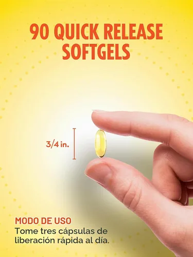 Vista 4 de Sundance Aceite de linaza 3000mg 90 cápsulas blandas con 1500 mg