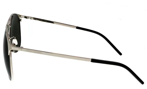 Vista 3 de Saint Laurent Gafas de sol unisex aviador gris SL279-30007174003