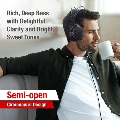 Vista 4 de Superlux HD 681 Dynamic semi-abierto – audífonos.