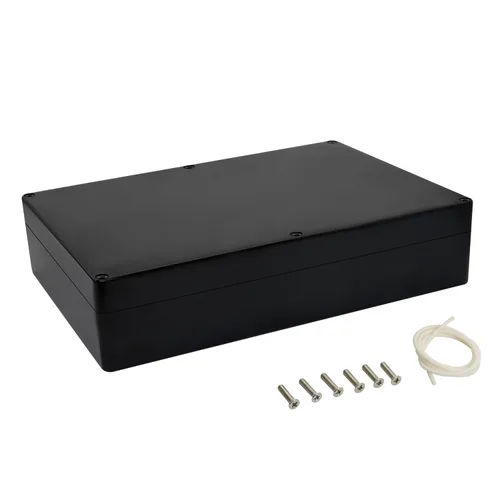 Vista 19 de LeMotech Caja de conexiones eléctricas de plástico ABS Caja de proyectos IP65 impermeable Caja de derivación universal para electrónicas Negro 2.48x