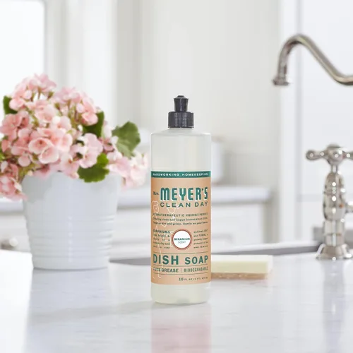 Vista 56 de Mrs. Meyer’s Clean Day - Detergente líquido para platos, aroma a lavanda, botella de 16 oz