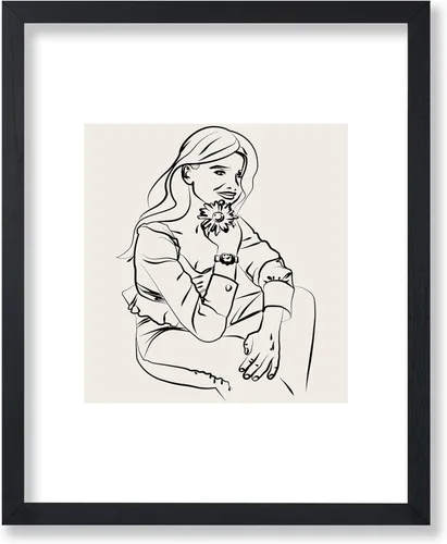 Vista 90 de Poster Master Swan Floaty Poster - Retro Woman Print - Pool Art - Swimming Illustration - Line Sketch - Abstract Design - Chic Boho Decor - Great