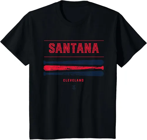 Vista 12 de Carlos Santana Vintage Baseball Bat Gameday Camiseta