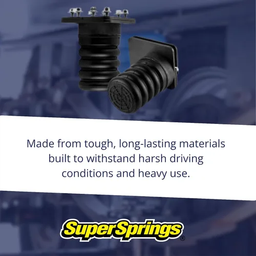 Vista 7 de SuperSprings SSR-307-47 SumoSprings Trasero para Dodge RAM 1500, negro